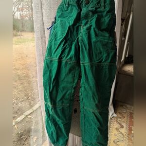 Kids Pants, Mini Boden Green Cargo